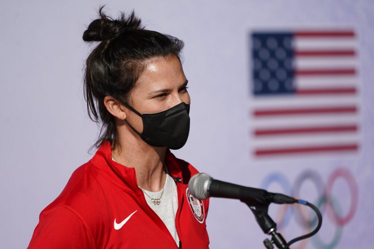 Bowe having quite an Olympics -- before she even hits ice